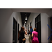  U.S. Rep. Kathy Castor and Elodie Dorso, CEO and President of Evara Health, receiving a tour from LEMA Construction of the construction progress in a hallway of The Edward White Campus. 