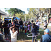  A group of people hula hooping at the Spring Family Picnic event in Jordan Park on March 10, 2026. 