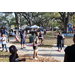  Three children hula hooping at the Spring Family Picnic event in Jordan Park on March 10, 2026. 
